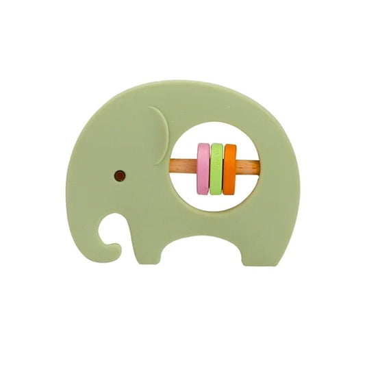 1PC Silicone Teether Koala Elephant Rattles BPA Free Toys - BabyHaven
