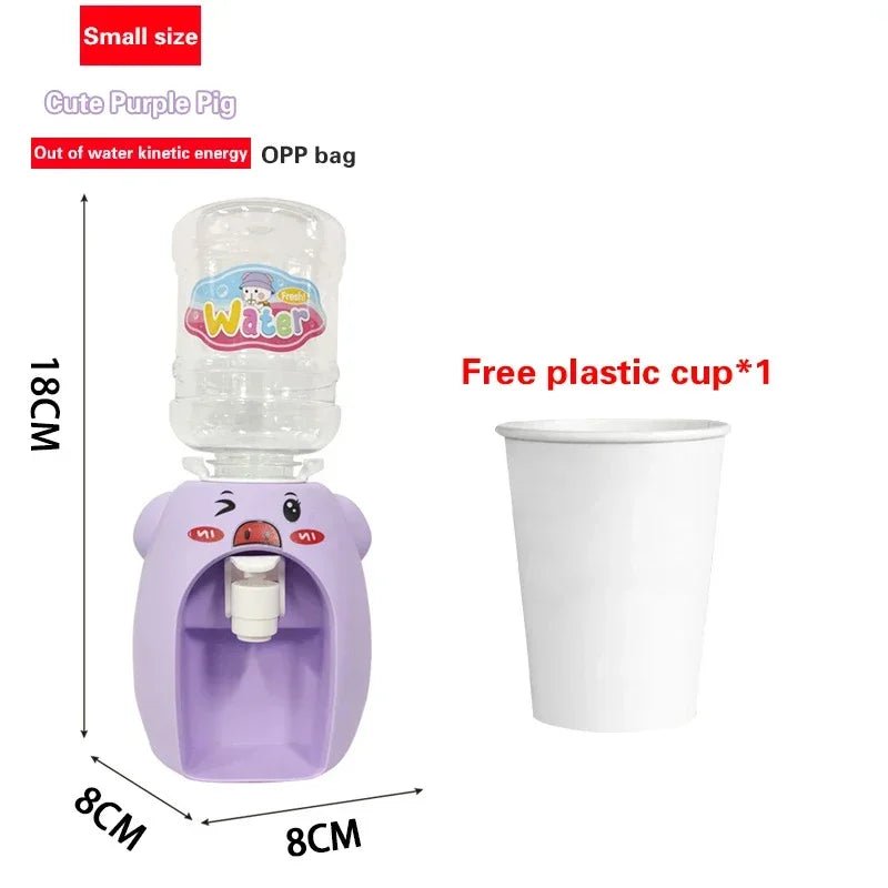 Mini Water Dispenser Cute Baby Toy Drinking Water Cooler - BabyHaven