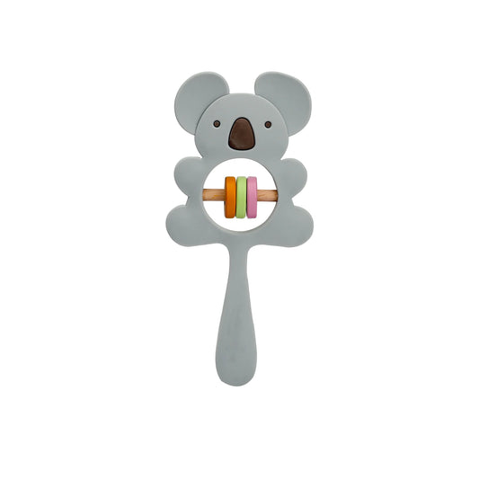1PC Silicone Teether Koala Elephant Rattles BPA Free Toys - BabyHaven