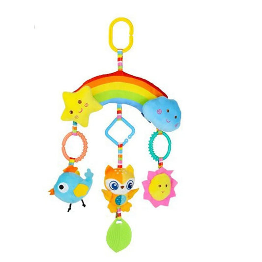 Baby Stroller Toy For Bed Mobile Infant Crib Rattles Newborn Baby Bed Hanging Rattle Baby Car Educational Baby Toys 0 12 Months - BabyHaven