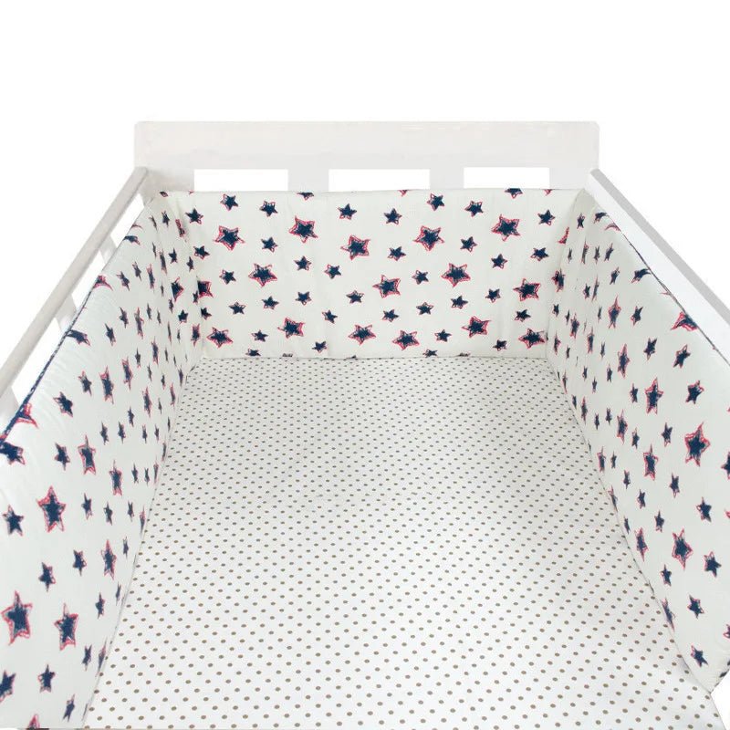 Baby Bumper Chichonera Cot Protector Infant Cotton Braid - BabyHaven