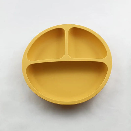 Baby Safe Silicone Dining Plate Suction Cartoon Bowl - BabyHaven