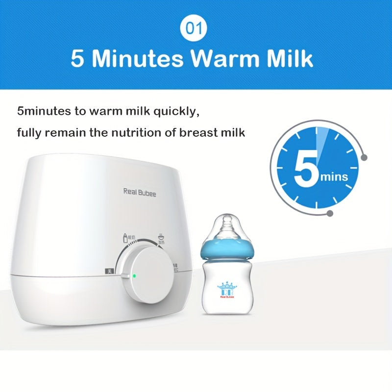 Triple Care: 3 In 1 Bottle Warmer Sterilizer For Babies