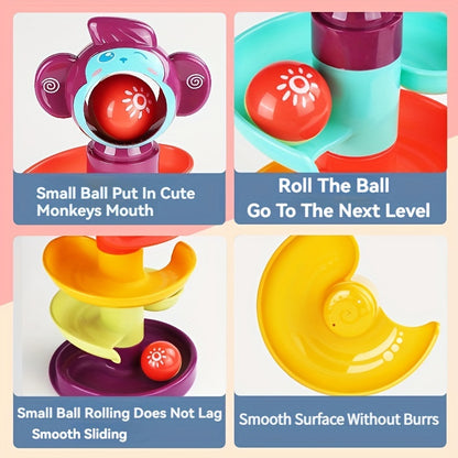 A Fun Track Ball Educational Toy for Creative Learning