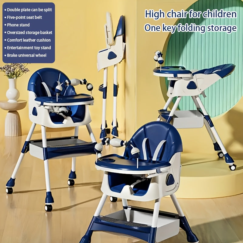 Stylish Dining Modern High Chair For Baby - Safe Comfort