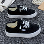 Youngsters' Fashion Canvas Shoes - Breathable Slip-On Low Tops