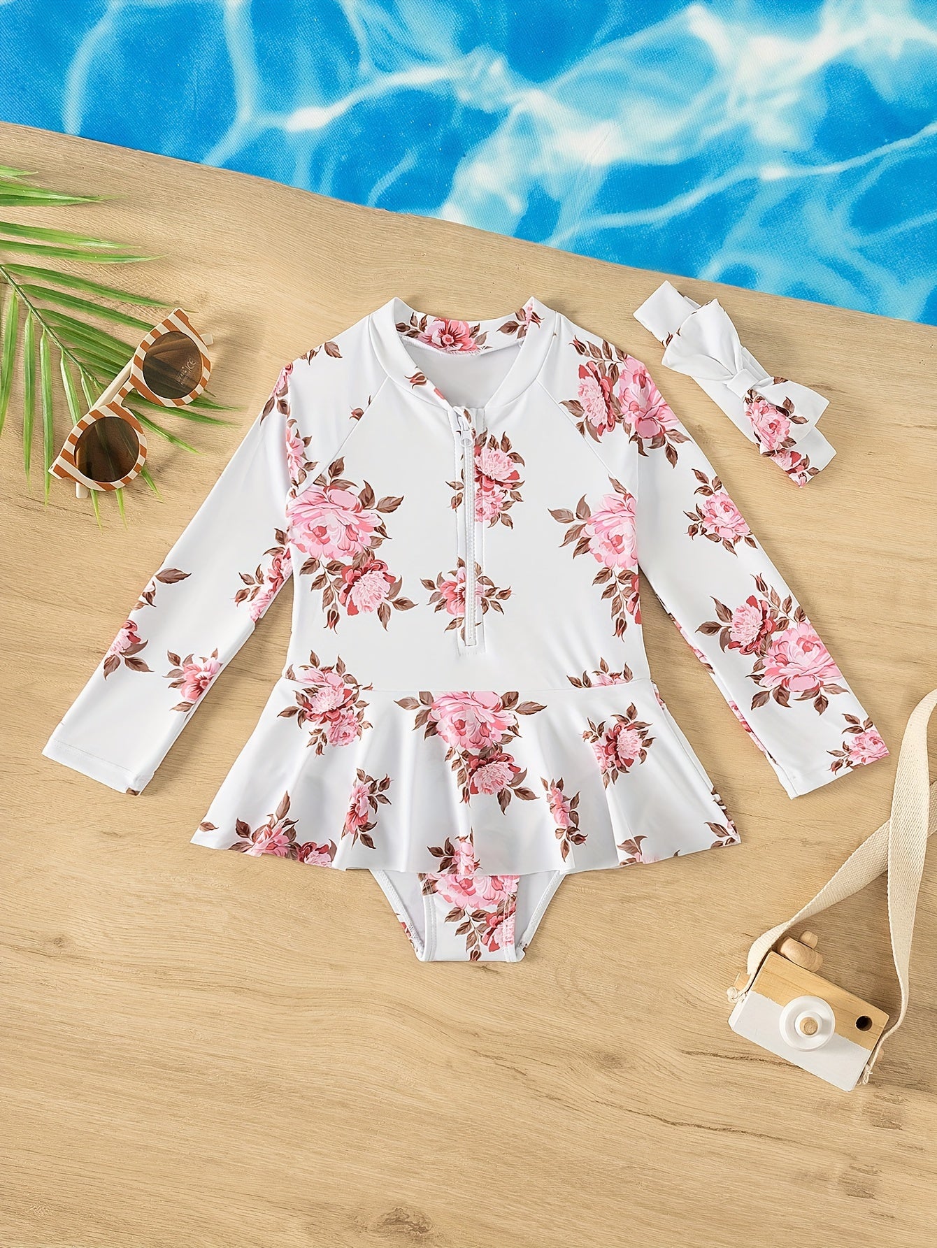Stylish One - Piece Swimsuit For Girls Perfect For Sunny Days - BabyHaven
